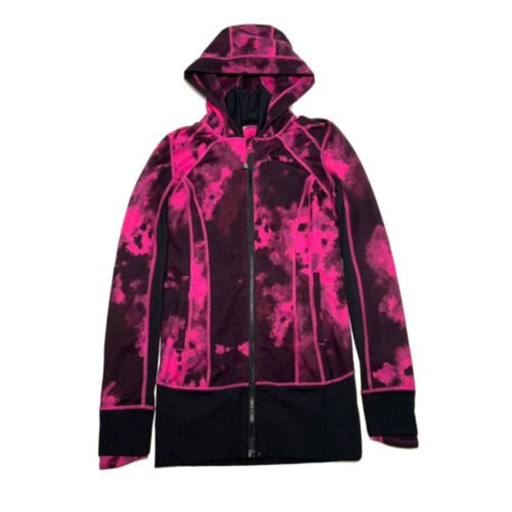 Lululemon Blooming Pixie Raspberry Black Practice… - image 1